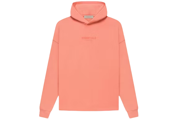 Fear of God Essentials Hoodie Coral