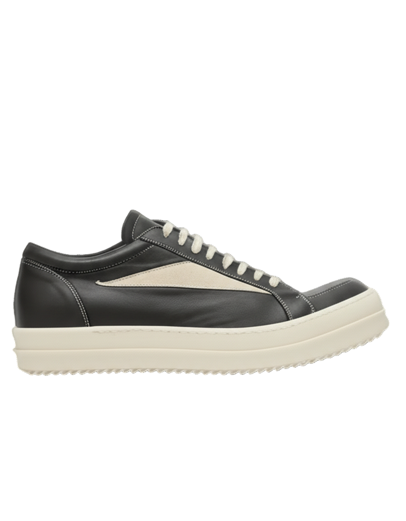 Rick Owen Dark Dust/Milk Vintage Sneaker (Pre-Owned)