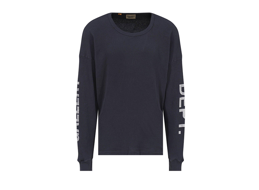 Gallery Dept. Thermal L/S T-shirt Black
