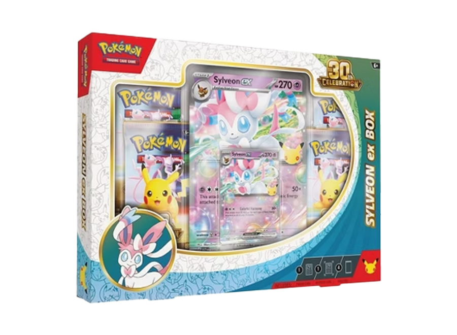 Pokemon 30th Celebration Sylveon ex Box
