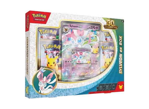 Pokemon 30th Celebration Sylveon ex Box
