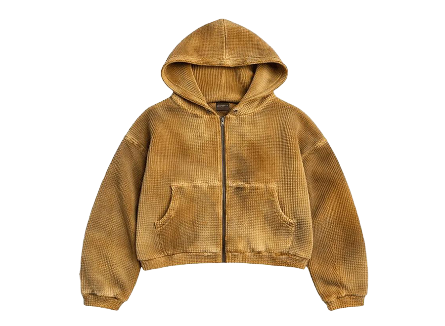 GV Gallery Rapsberry Hills Waffle Thermal Zip Up