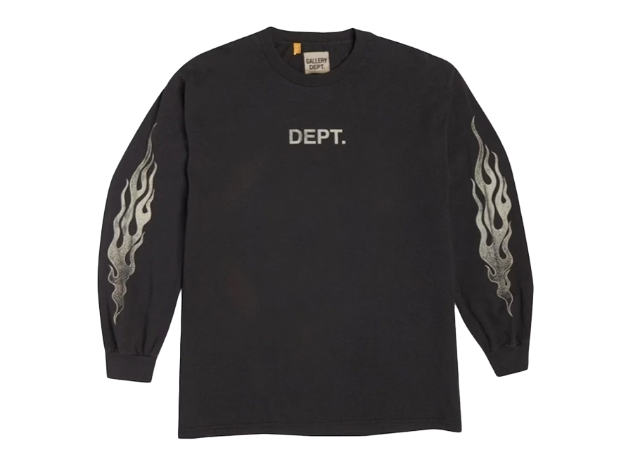 Gallery Dept. Flames Longsleeve T-Shirt (Pre-Owned)