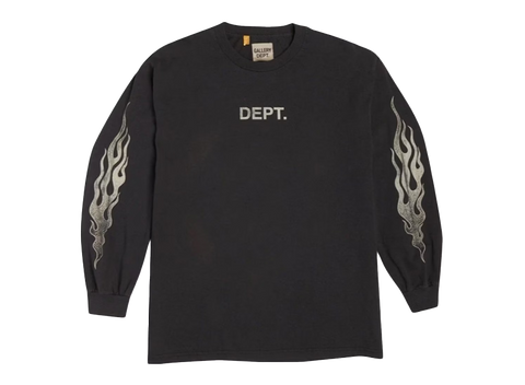 Gallery Dept. Flames Longsleeve T-Shirt (Pre-Owned)