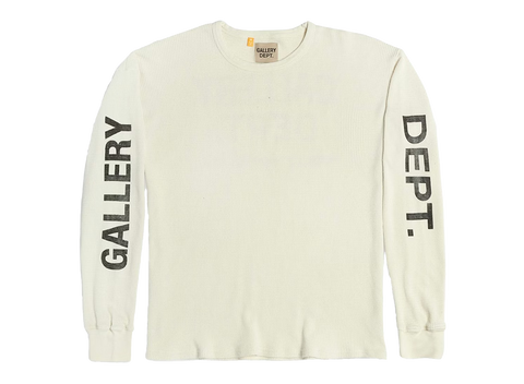 Gallery Dept. Thermal L/S T-shirt Cream (Pre-Owned)