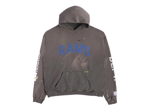 Gallery Dept. LA Rams 90's Vintage Hoodie Washed Black (Pre-Owned)