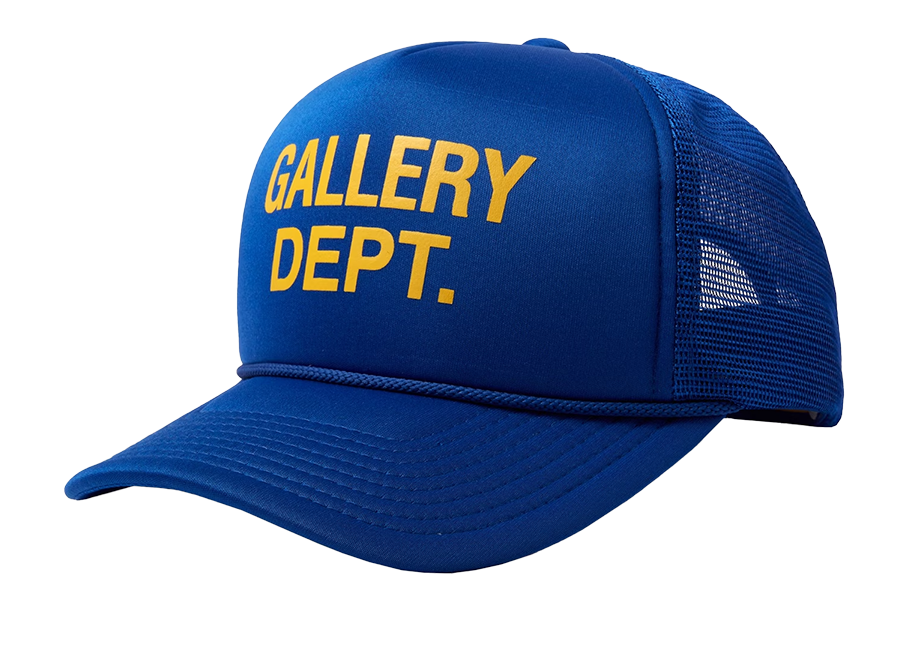 Gallery Dept. Logo Trucker Hat Blue/Yellow (Pre-Owned)