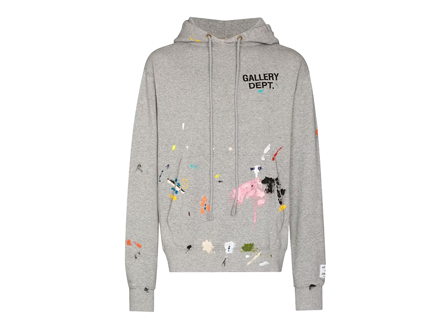 Gallery Dept. Painter Logo Hoodie Grey
