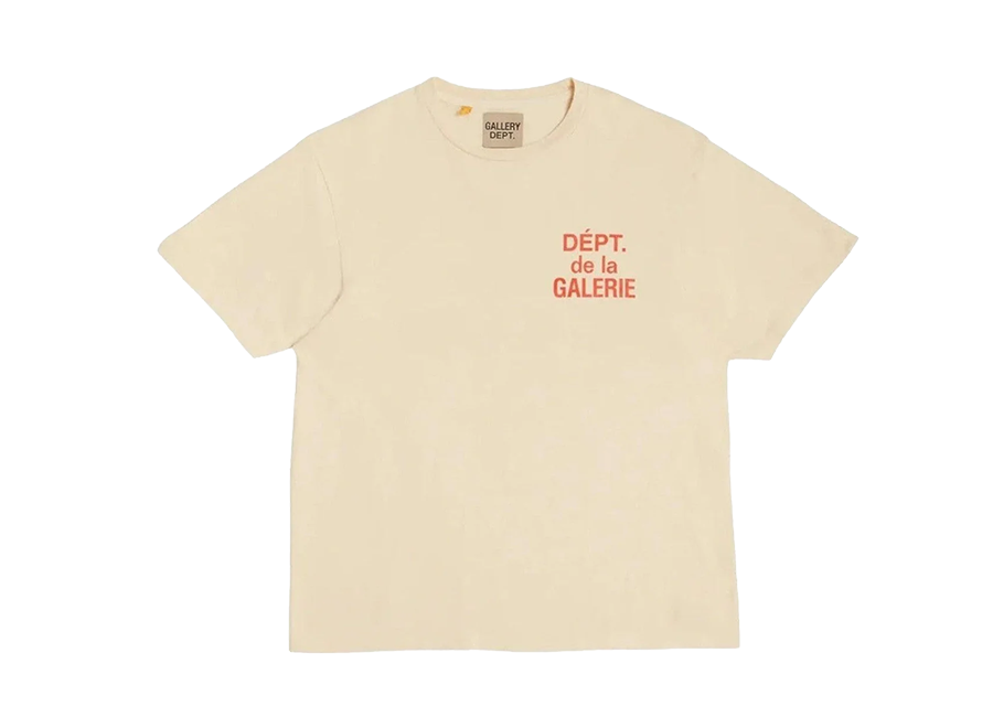 Gallery Dept. French Tee Cream Orange