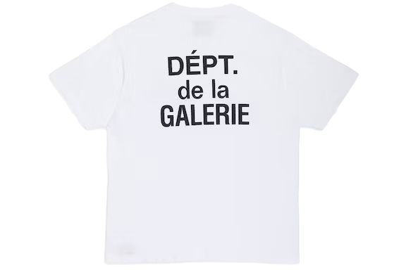 Gallery Dept. French T-Shirt White/Black