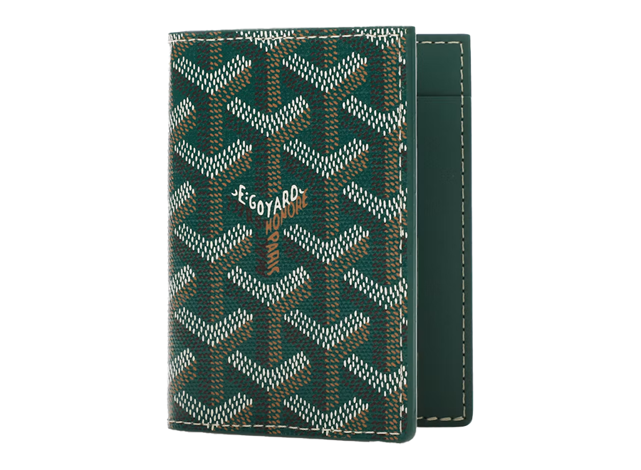 Goyard Saint Marc Card Holder Green (Pre-Owned)