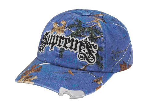 Supreme Real Tree Bottle Opener 6-Panel Blue