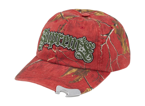 Supreme Real Tree Bottle Opener 6-Panel Red