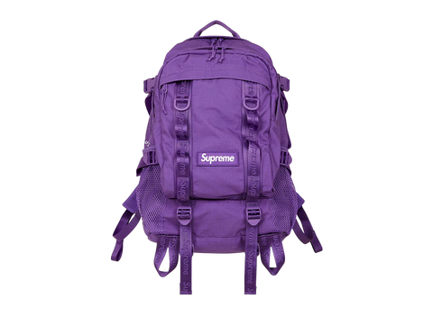 Supreme Logo Backpack (SS26) Purple