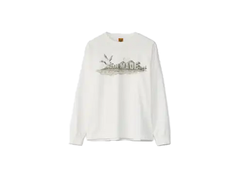 Human Made Duck L/S Tee White (Pre-Owned)