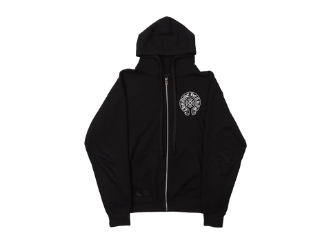 Chrome Hearts Los Angeles Horseshoe Logo Zip-Up Hoodie (Pre-Owned)