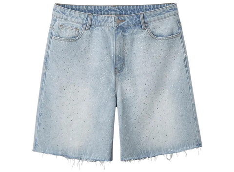 HMDD Happy Memories Don't Die Billie Jean Shorts Blue (Pre-Owned)