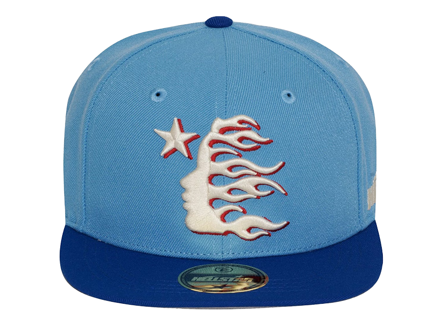 Hellstar Baseball Hat Fitted Baby Blue