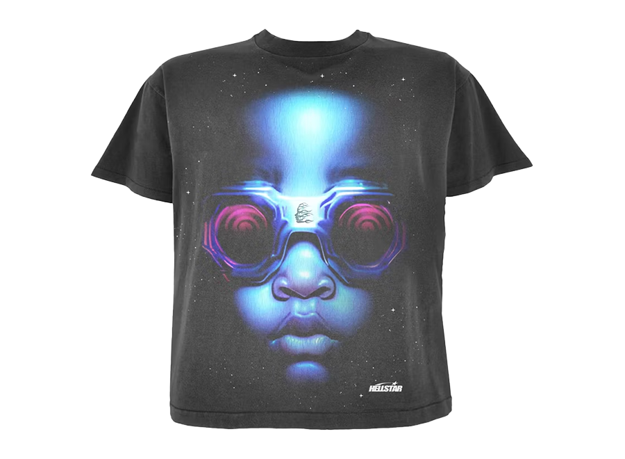 Hellstar Goggles T-Shirt Black (Pre-Owned)
