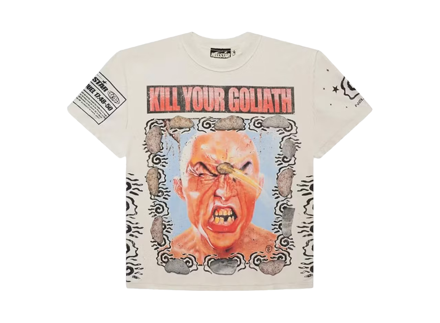 Hellstar Kill Your Goliath T-Shirt White (Pre-Owned)