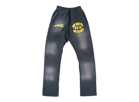 Hellstar No Guts No Glory Flare Bottom Sweatpants Midnight Dye Black (Pre-Owned)