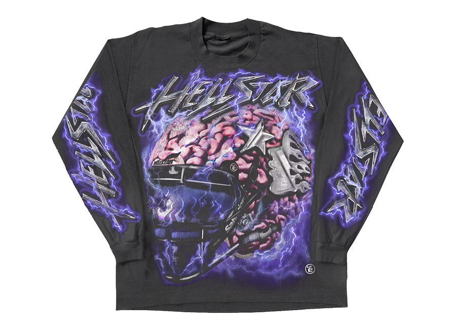 Hellstar Powered By The Star L/S Tee Black (Pre-Owned)