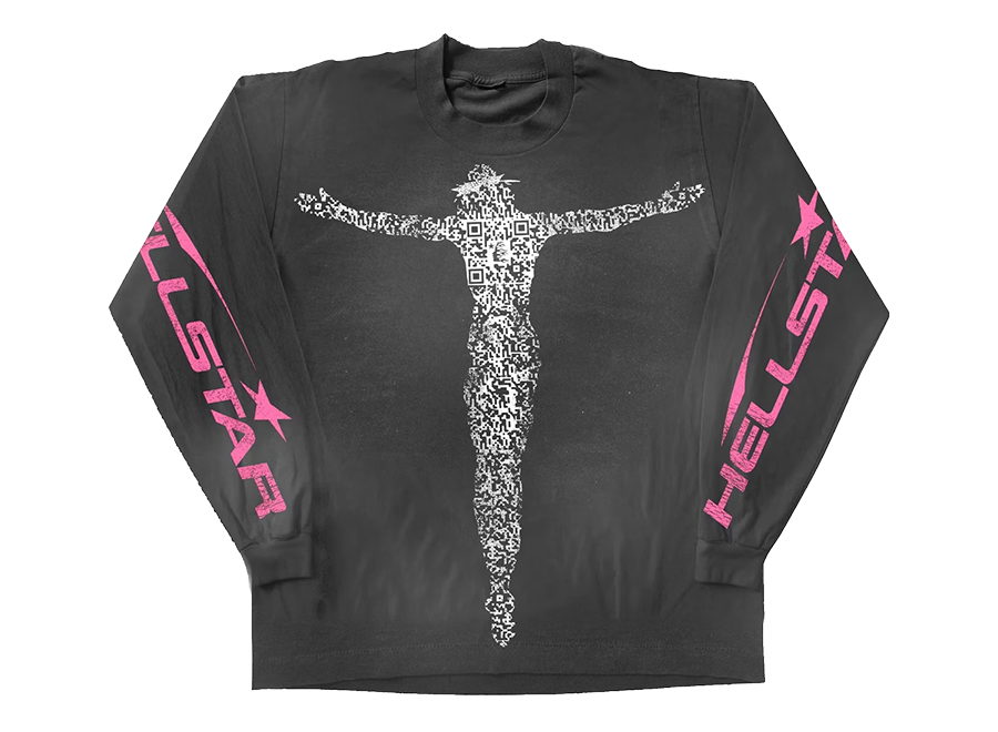 Hellstar Qr Christ L/S Tee Black (Pre-Owned)