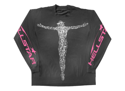 Hellstar Qr Christ L/S Tee Black (Pre-Owned)
