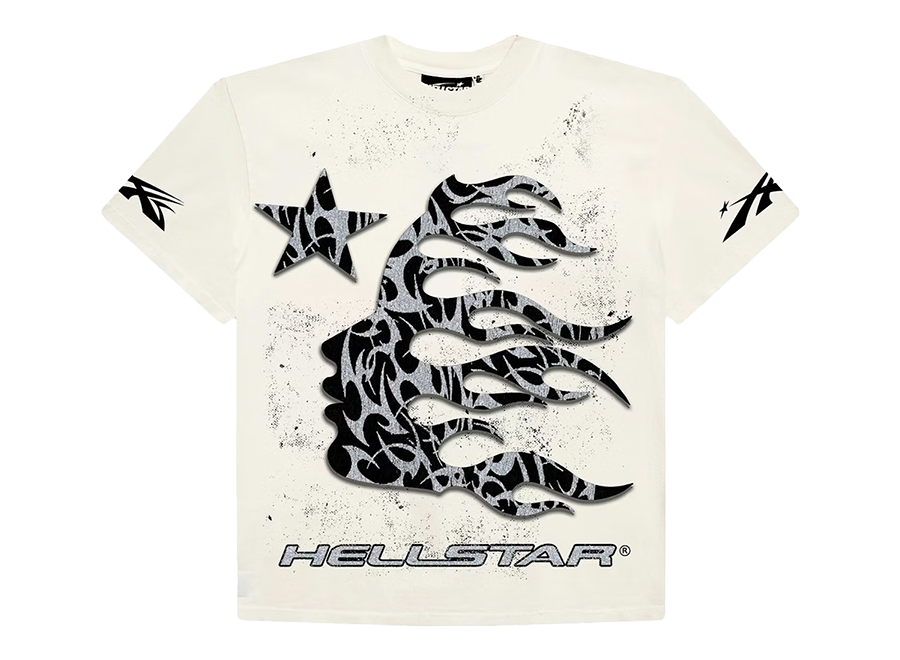 Hellstar Thorn Glitter T-Shirt White