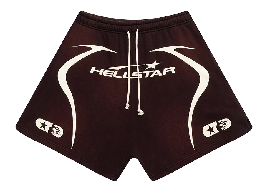 Hellstar Warm Up Shorts Brown (Pre-Owned)