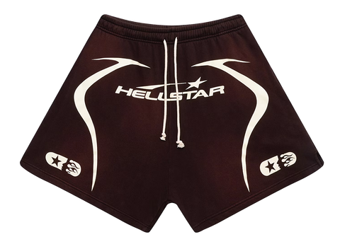 Hellstar Warm Up Shorts Brown (Pre-Owned)