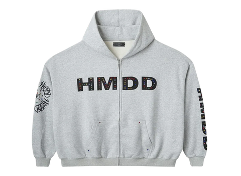 HMDD Chimestone Zip Up Hoodie Grey (Pre-Owned)