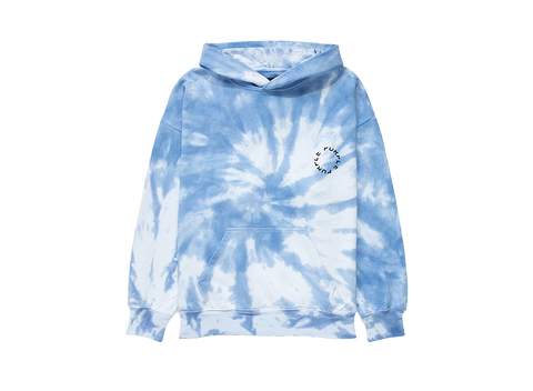 PURPLE BRAND Circle Wordmark Tie-Dye Hoodie (Pre-Owned)