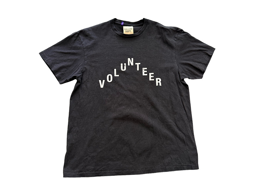 Gallery Dept. Volunteer Tee Black