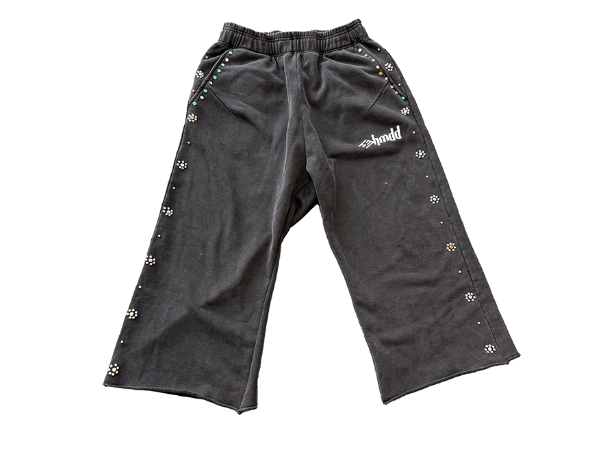 HMDD Flower Studded Long Shorts (Pre-Owned)