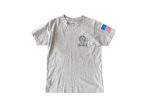 Chrome Hearts x Equinox Climb For Heroes Tee Grey