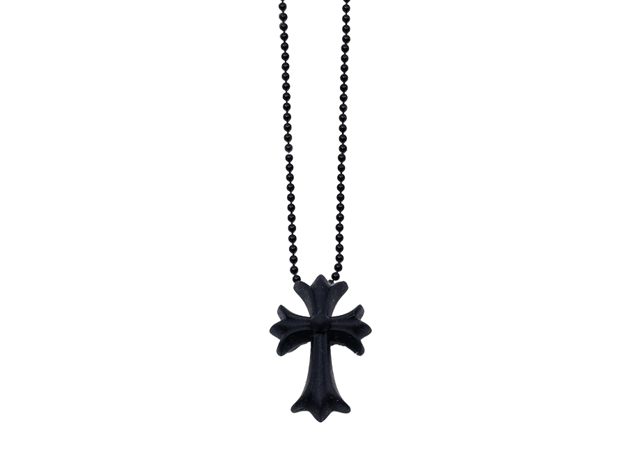 Chrome Hearts Silicone Necklace Black