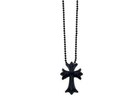 Chrome Hearts Silicone Necklace Black