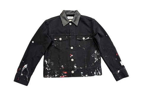 Gallery Dept. x Lanvin Denim Jacket Black (Pre-Owned)