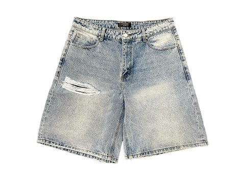 HMDD Distressed Jean Shorts