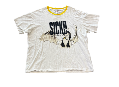 Sicko Rex Ringer Tee Yellow (Pre-Owned)
