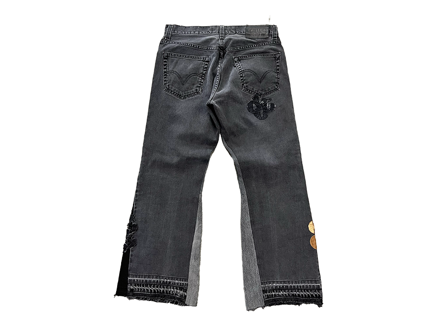 Gallery Dept. LA Flare G Patch Raw Denim Black