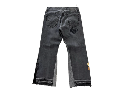Gallery Dept. LA Flare G Patch Raw Denim Black