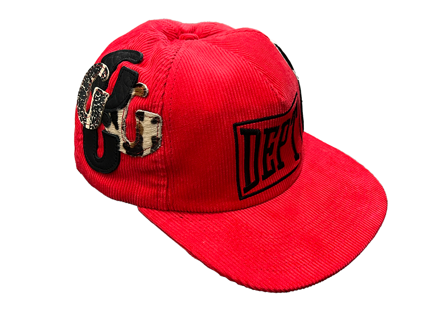Gallery Dept G Patch Gym Logo Hat Red
