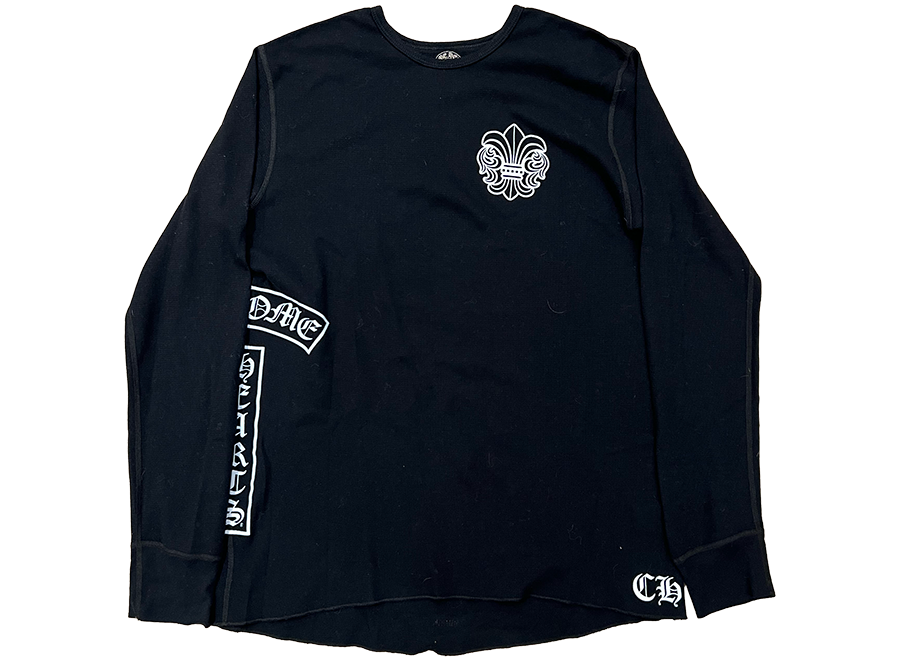Chrome Hearts T-Bar Thermal L/S Black (Pre-Owned)