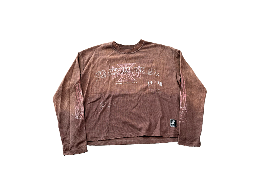 Palm Hills Neapolitan Thermal L/S Brown