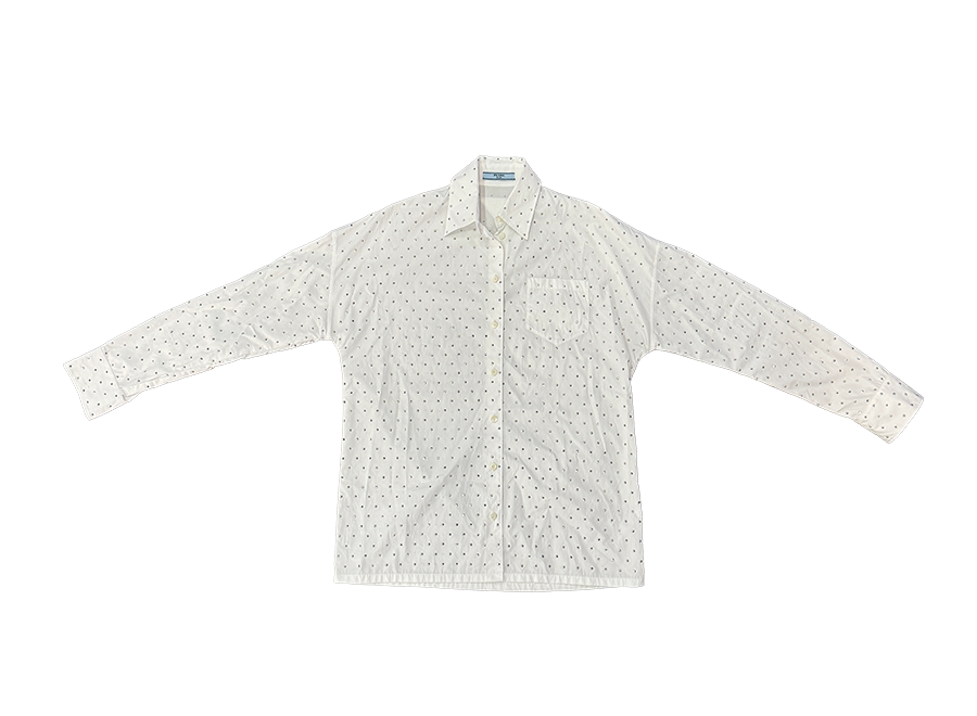 Prada Embellished Button Up Shirt