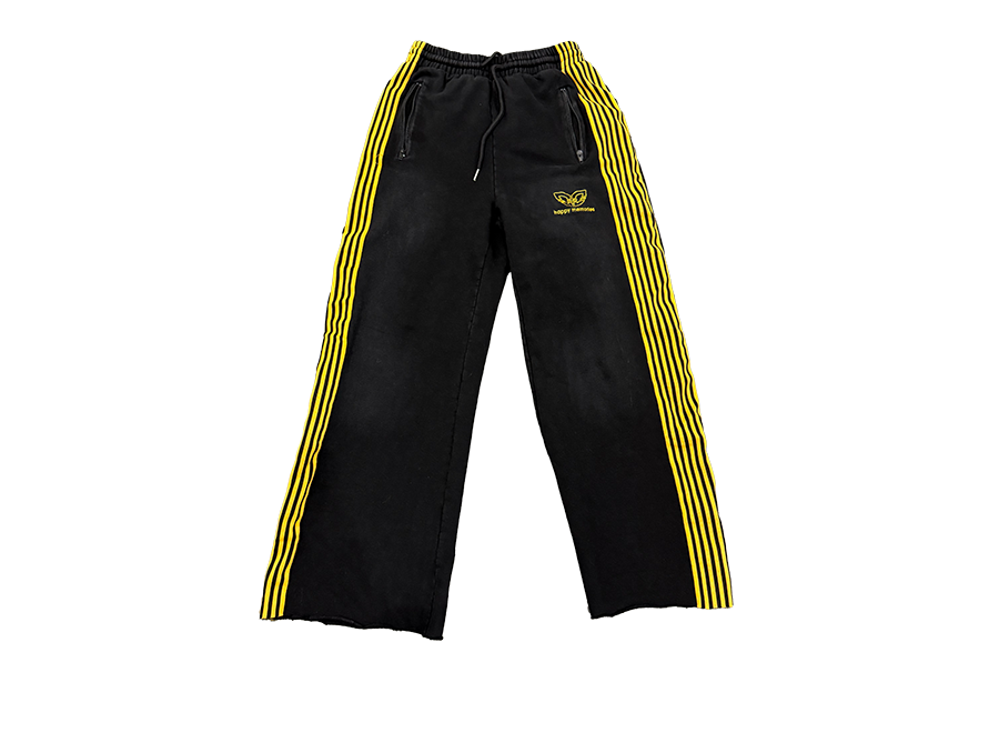 HMDD Striped Sweatpants Black/Yellow (Pre-Owned)
