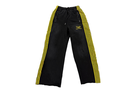 HMDD Striped Sweatpants Black/Yellow (Pre-Owned)
