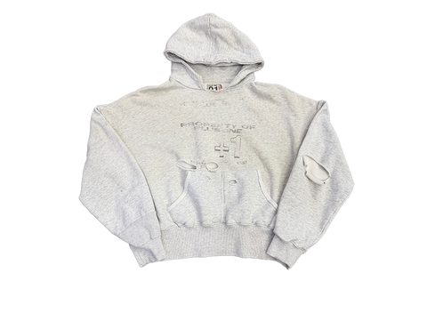 Plus One Distressed Property Hoodie